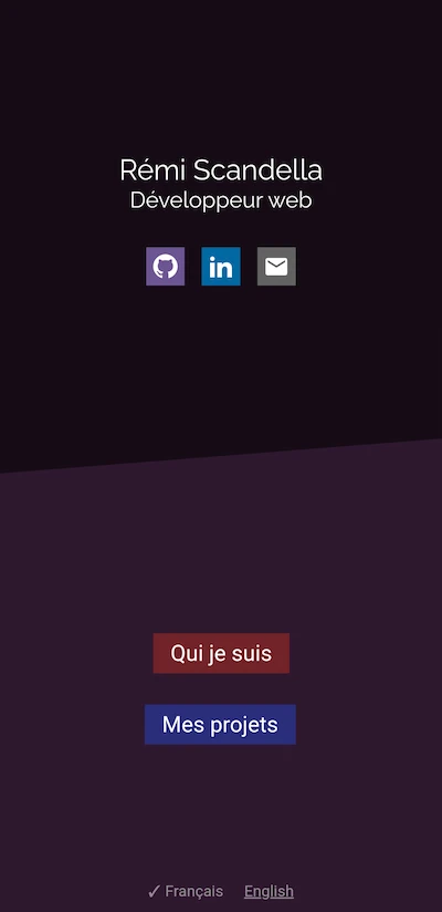Ce site sur smartphone